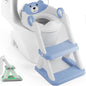 Potty Training Seat Ladder, Kids Boys Girls, Blue