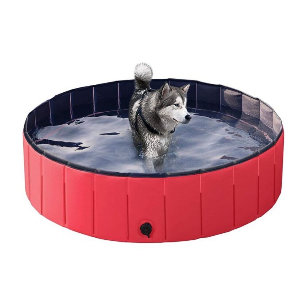 Floofi Pet Pool 160cm*30cm Red XXL