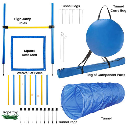 Floofi Dog Agility Training Set