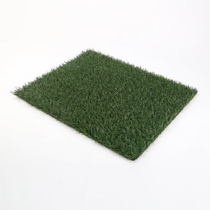 Pet Dog Potty Tray Training Toilet + 1 Grass Mat 63cm x 50cm