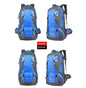 40L Waterproof Outdoor Hiking Backpack Camping Outdoor Trekking Bag(Blue)