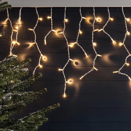 500 LED Icicle Lights – available in 4 Colors - Multicolor