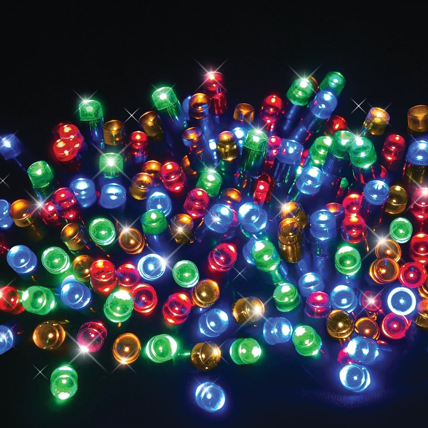 600 LED Fairy Lights – Indoor & Outdoor Available in 3 Colors - Multicolor