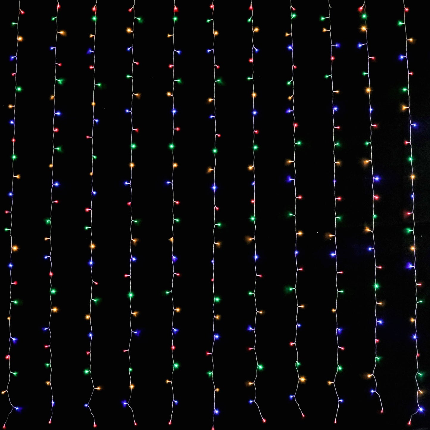 LED Curtain Lights 6mx3m 600 Multi-Color