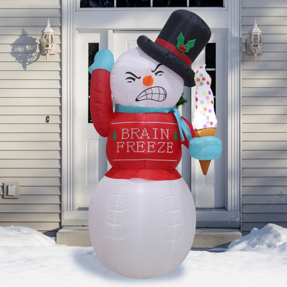 Airpower Shaking Freeze Snowman 180cm