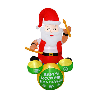 Airpower Christmas Rocker 180cm Santa