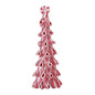 Desktop Miniature Christmas Tree with Candy Cane Top